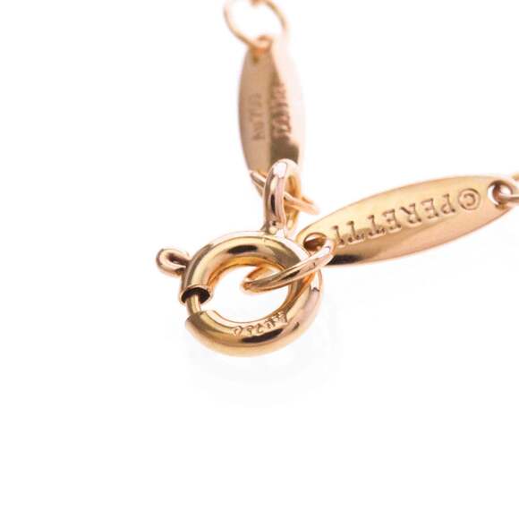 TIFFANY 18k Gold Diamond Necklace - Picture 11 of 16